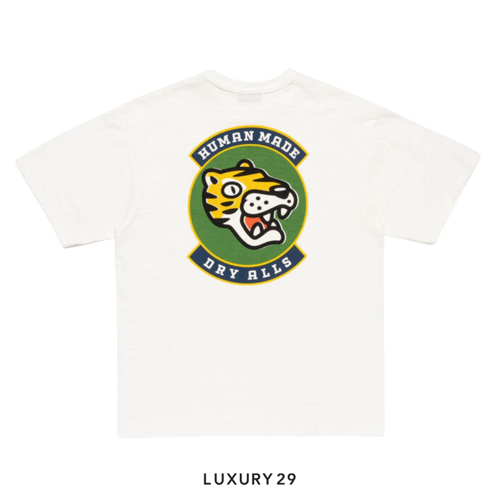 HUMAN MADE ヒューマンメイド タイガー Tシャツ DRY ALLS Human Made Dry Alls Tiger Head Graphic T-SHIRT White